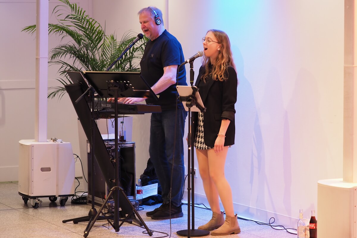 Musikalische Begleitung bei der SQLdays Veranstaltung